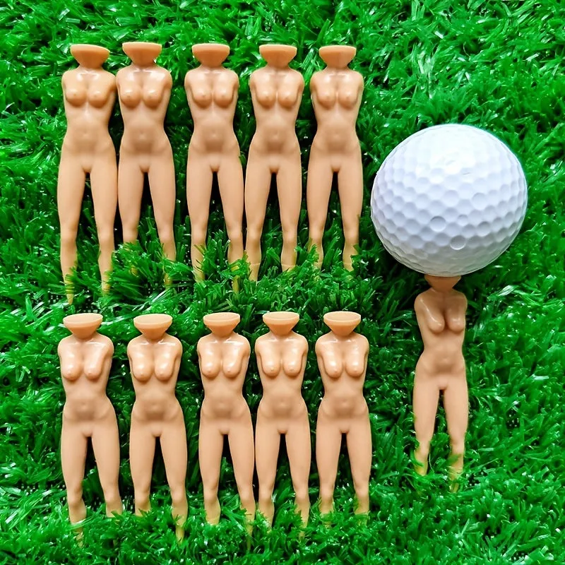 10pack 3 Womens Plastic Golf Tees  Training Accessories