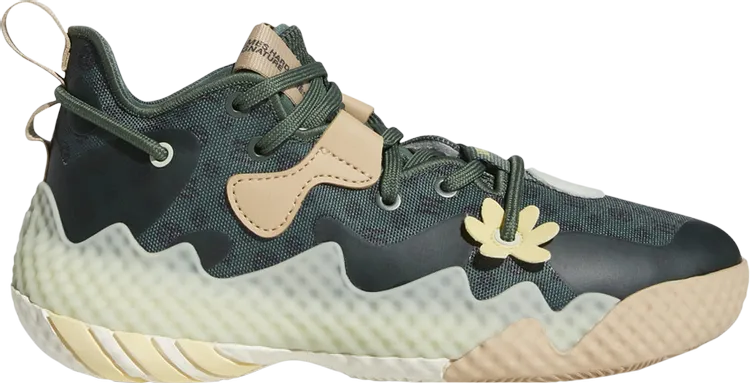 Adidas Harden Vol. 6 J 'Green Oxide Monogram', green