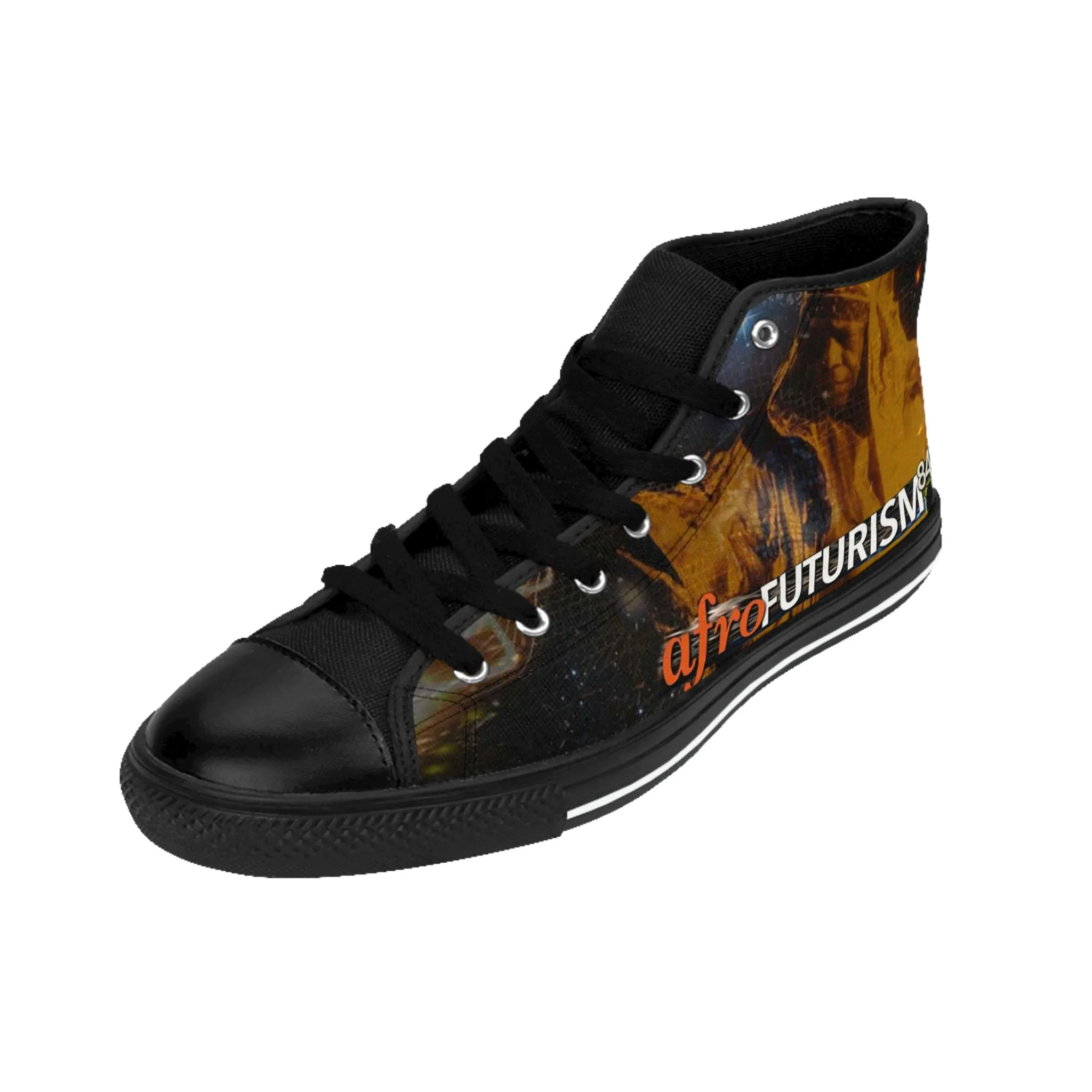 AFROFUTURISM Men's High-top Sneakers