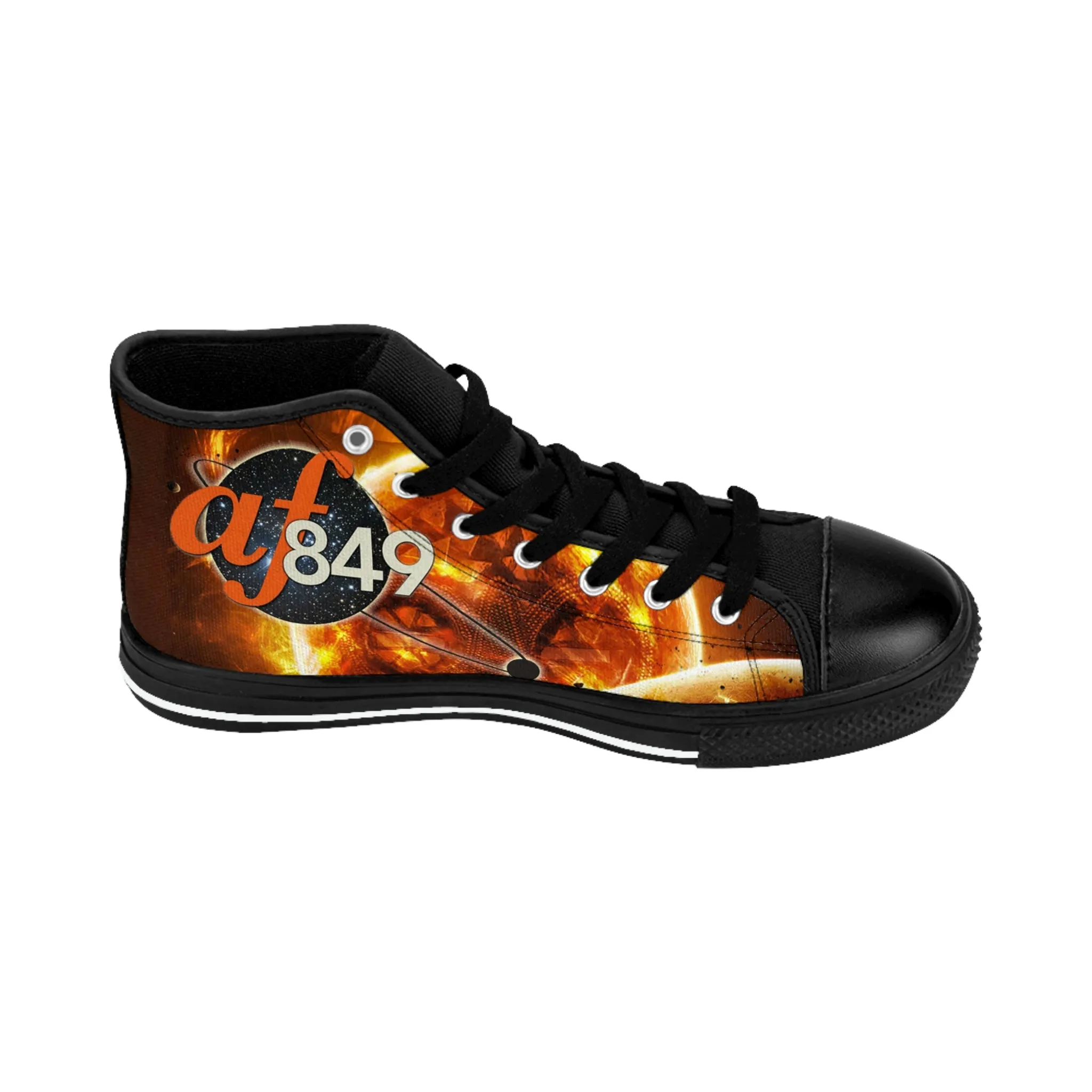 AFROFUTURISM Men's High-top Sneakers