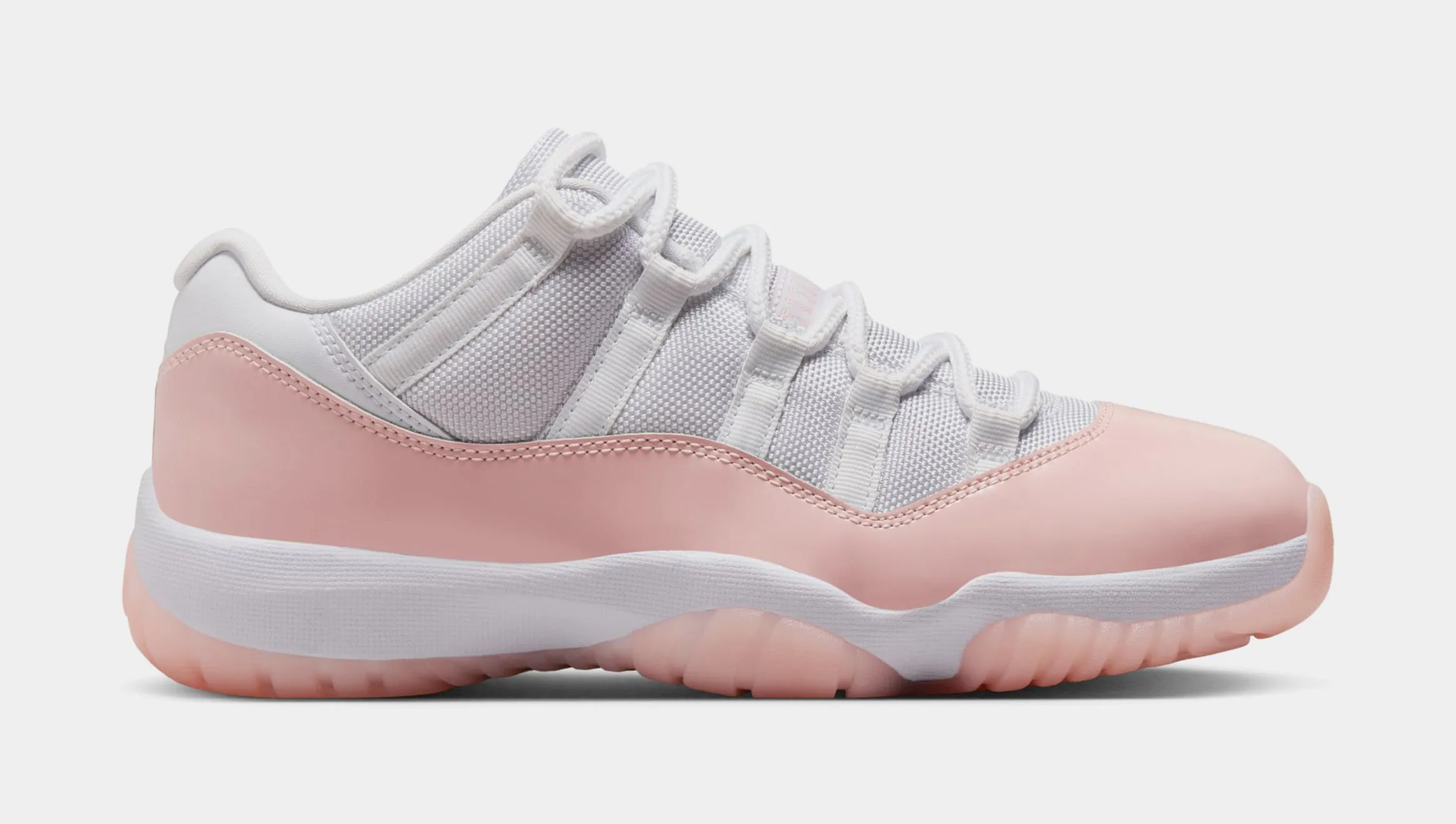 Air Jordan 11 Retro Low Legend Pink Womens Lifestyle Shoes (White/Legend Pink)