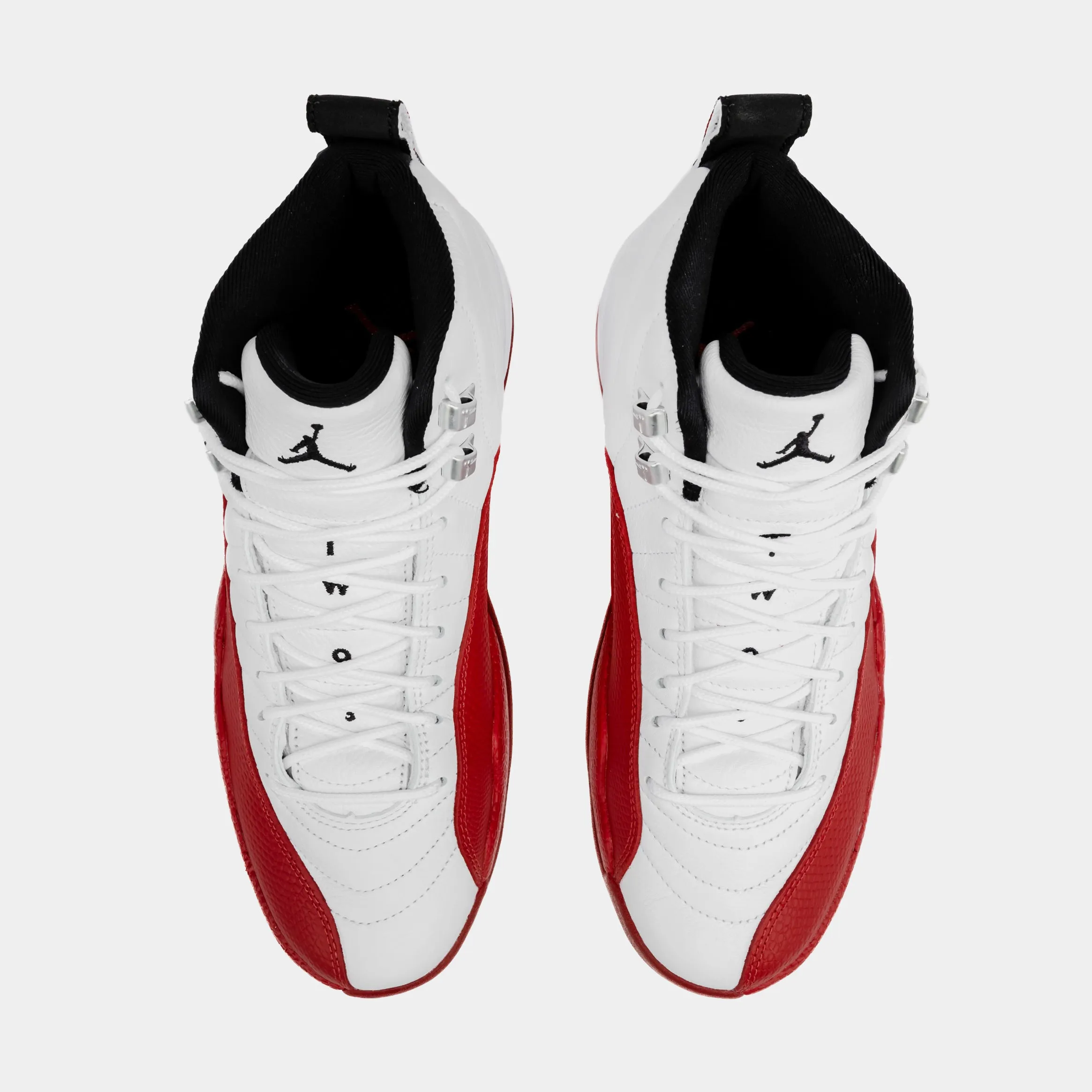 Air Jordan 12 Retro Cherry Red Mens Lifestyle Shoes (Red/White)