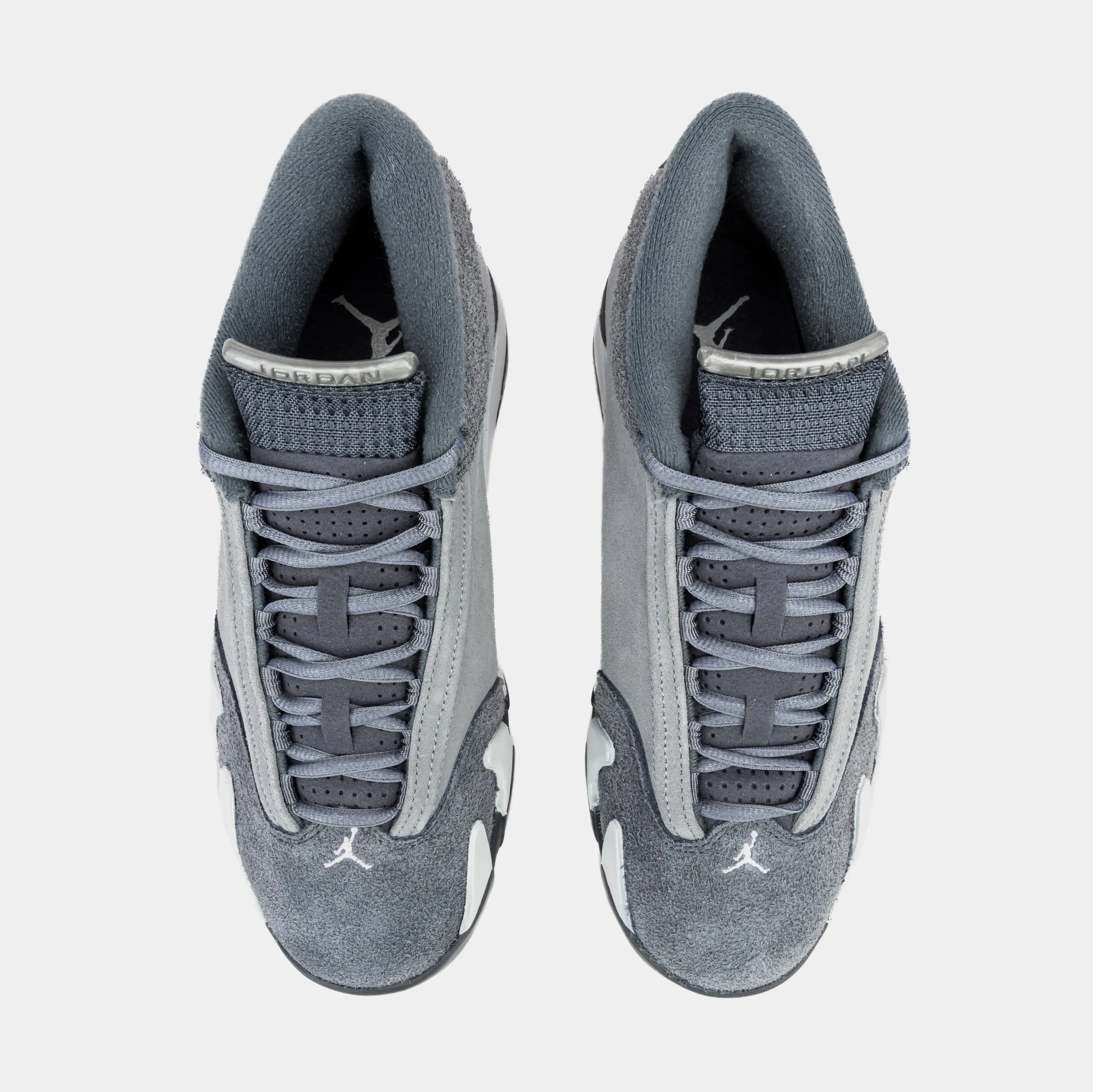 Air Jordan 14 Retro Flint Grey Mens Lifestyle Shoes (Flint Grey/White)