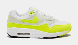 Air Max 1 Volt Suede Womens Running Shoes (Volt/White)