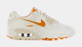 Air Max 90 SE Womens Lifestyle Shoes (White/Yellow/Orange)