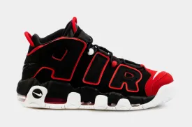 Air More Uptempo Red Toe Mens Basketball Shoes (Black/Red)