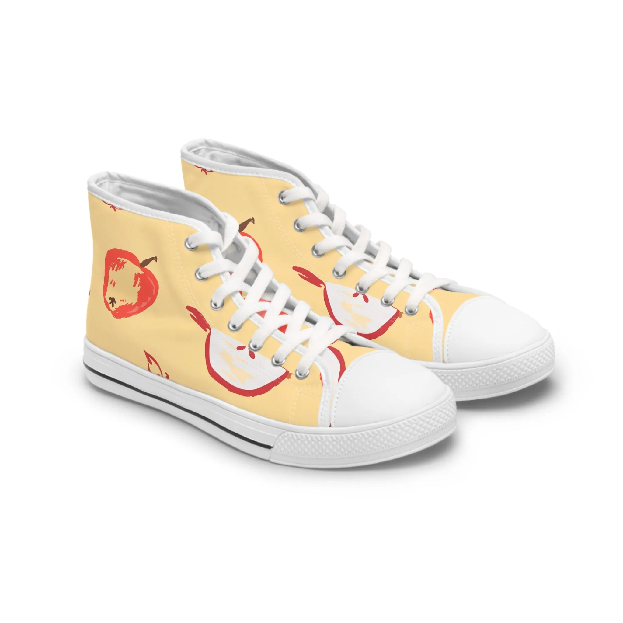 Apples Women's High Top Sneakers