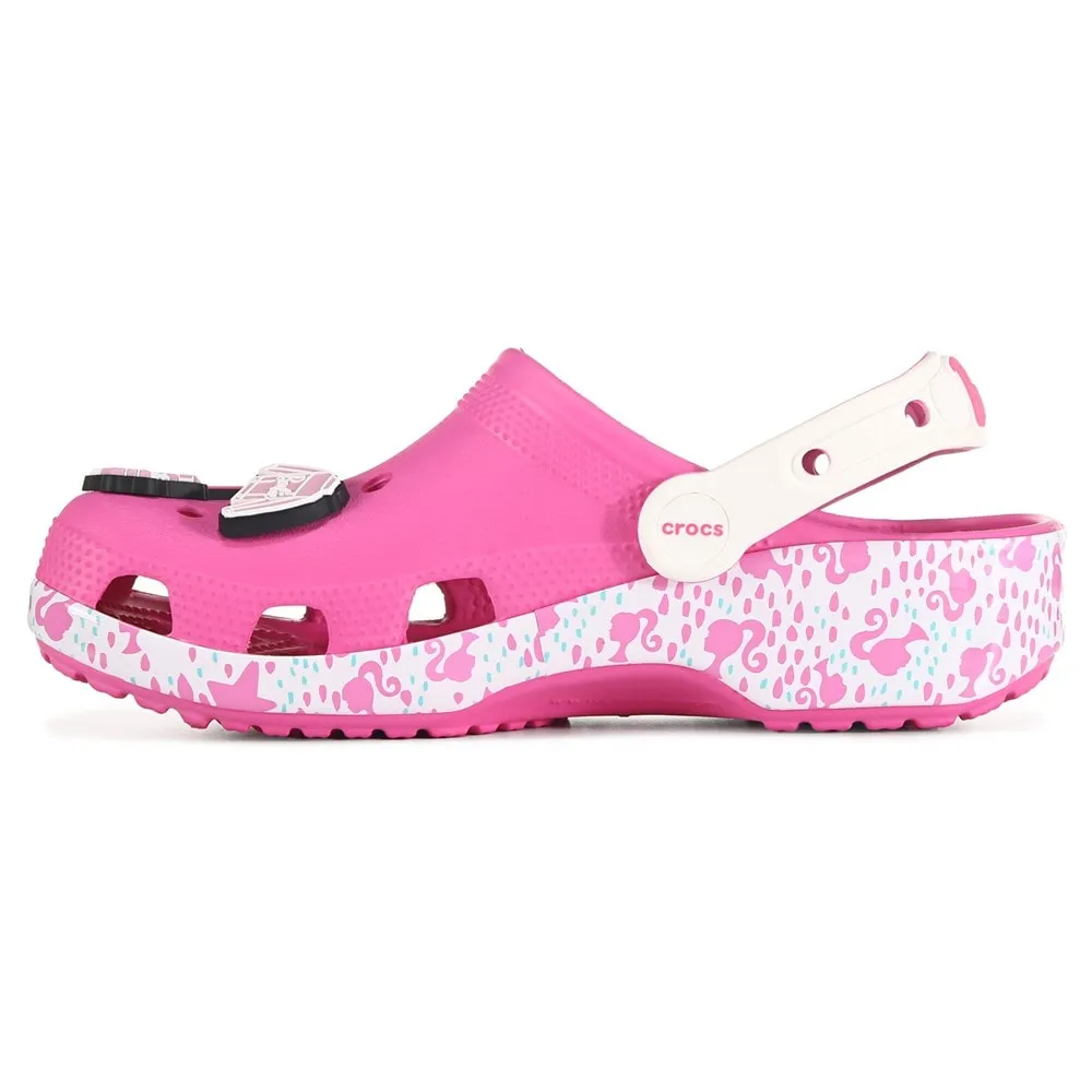 Barbie Crocs classic clogs collaboration, pink