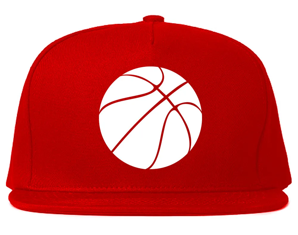 Basketball Logo Chest Mens Snapback Hat