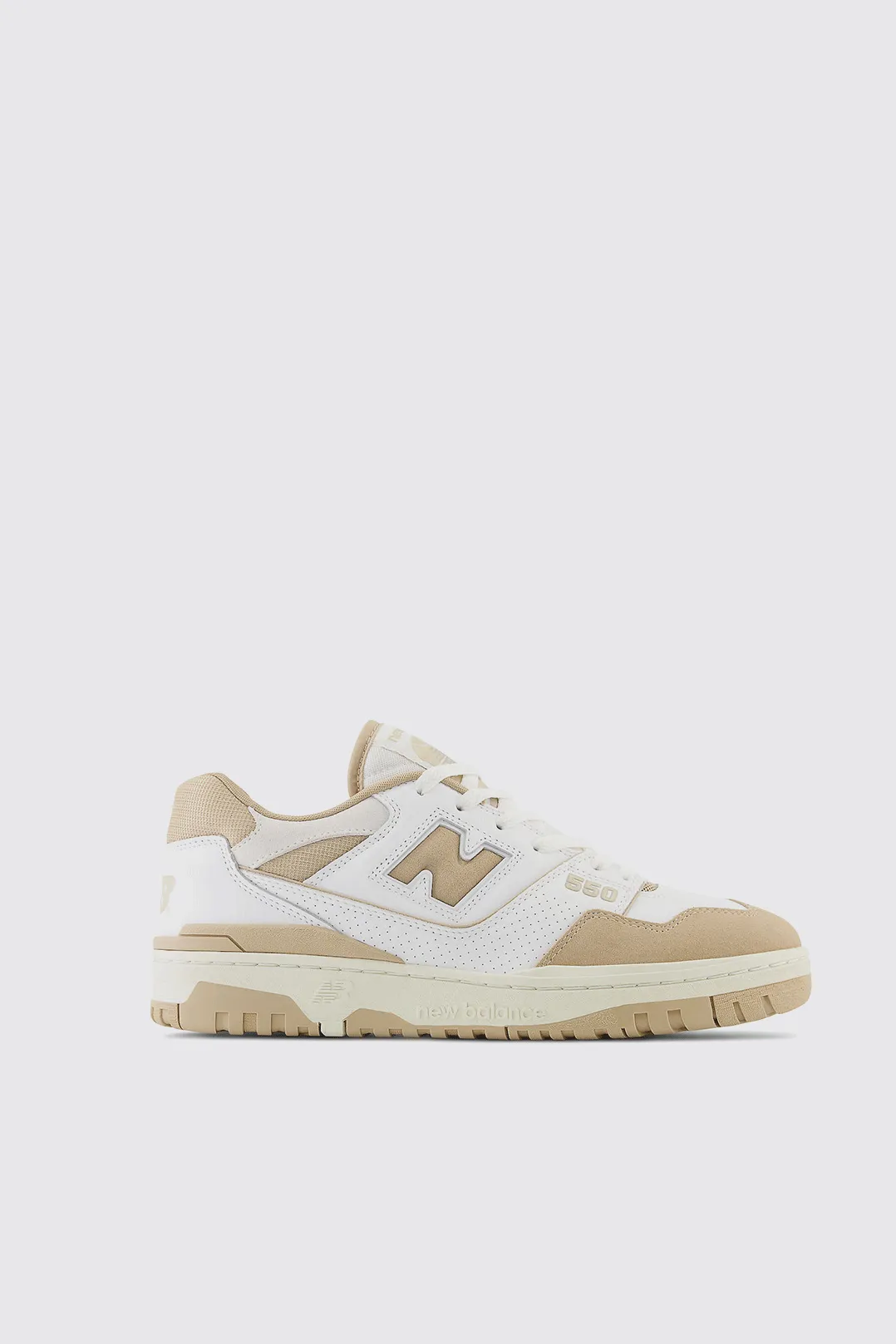 BB550NEC - White / Tan