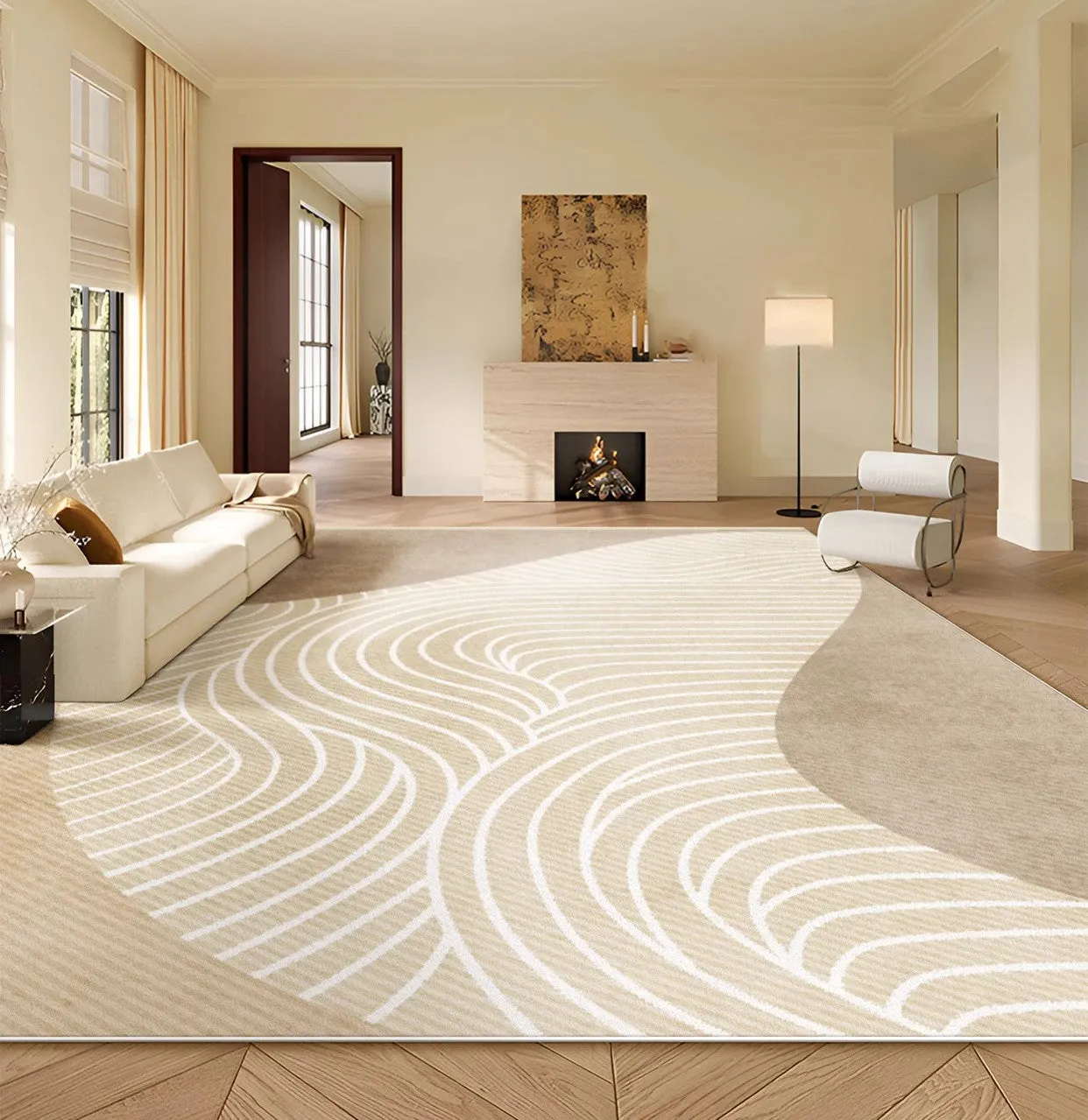 Bedroom Modern Rugs, Modern Rugs for Dining Room, Abstract Geometric Modern Rugs, Contemporary Modern Rugs for Living Room