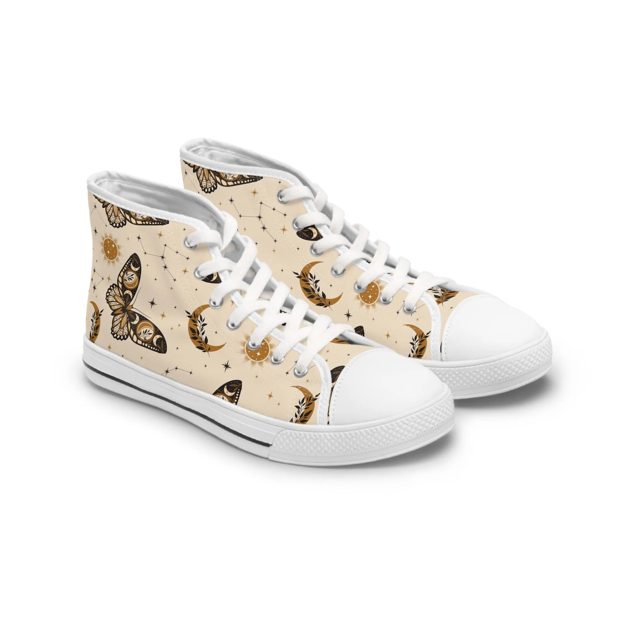 Celestial Butterflies Women's High Top Sneakers