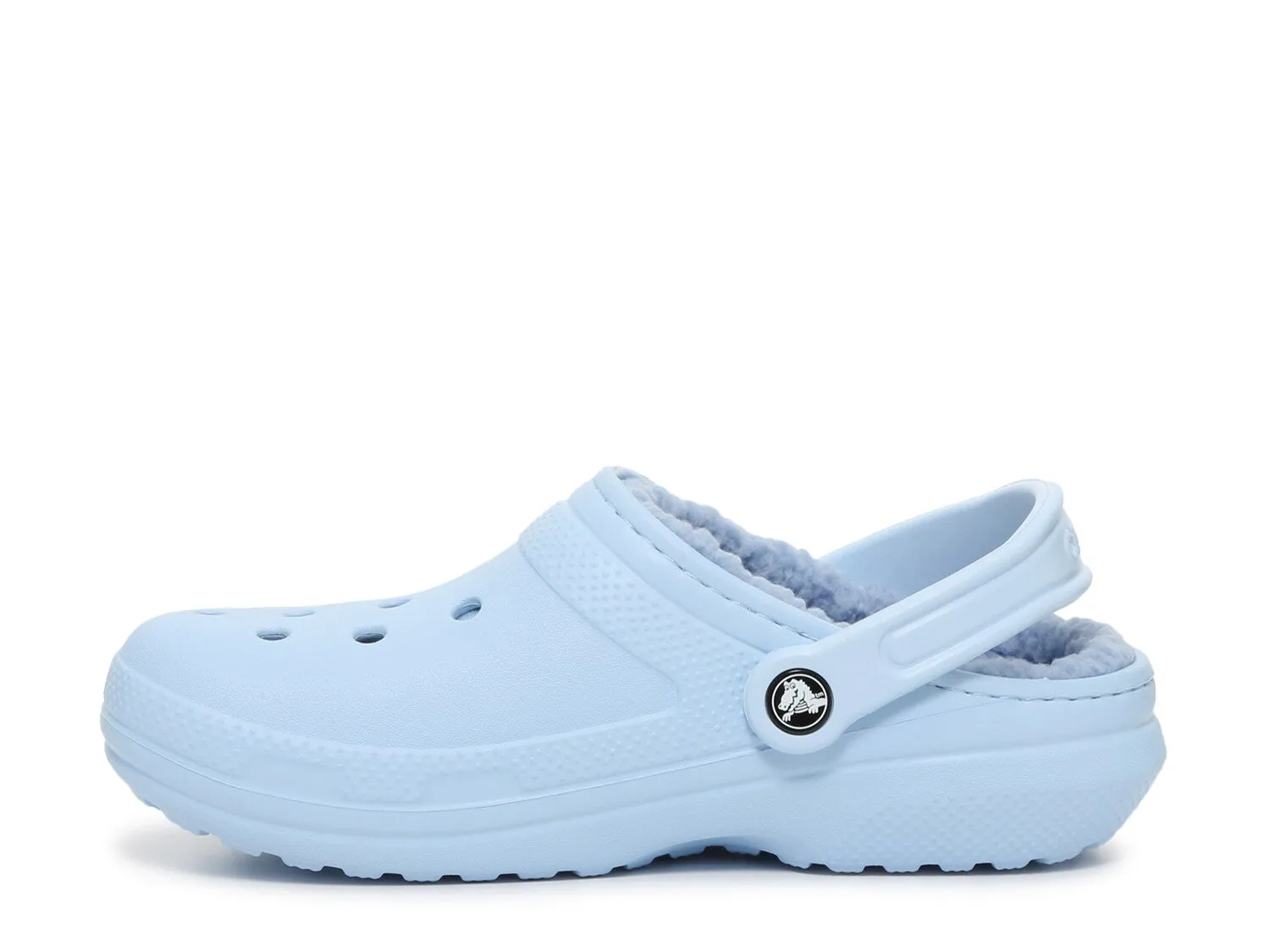 Classic clogs with Crocs lining, blue