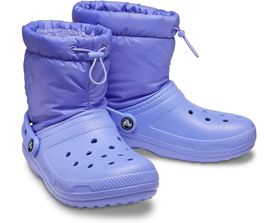 Classic Lined Neo Puff Boot Crocs, purple