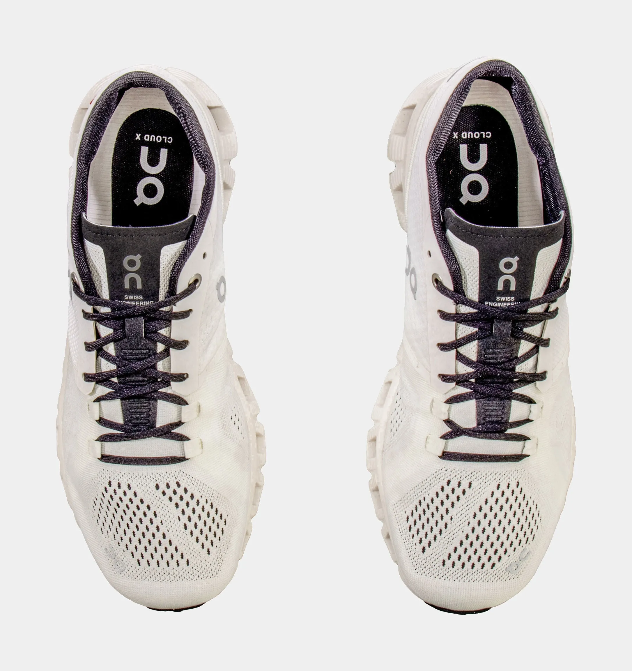 Cloud X White/Black Mens Running Shoes (White)