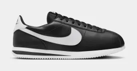 Cortez Leather Mens Lifestyle Shoes (Black/White)