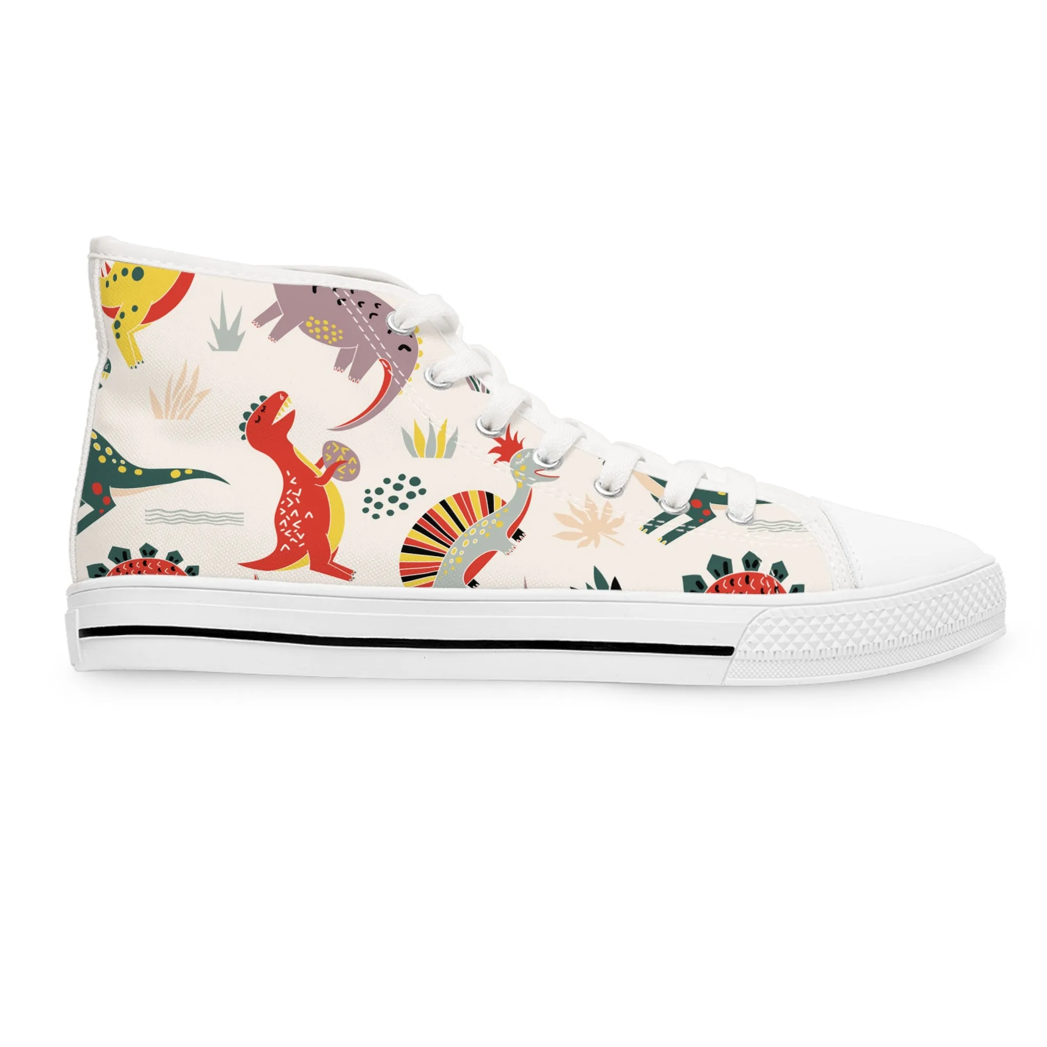 Dinosaurs Women's High Top Sneakers