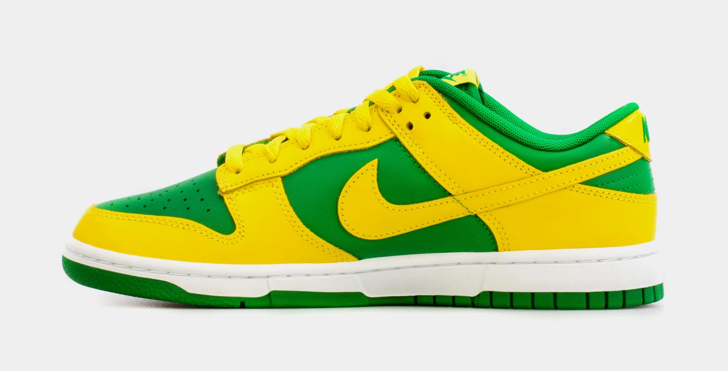 Dunk Low Reverse Brazil Mens Lifestyle Shoes (Yellow/Green)