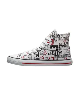 Ethletic White Cap High Top Sneakers, white