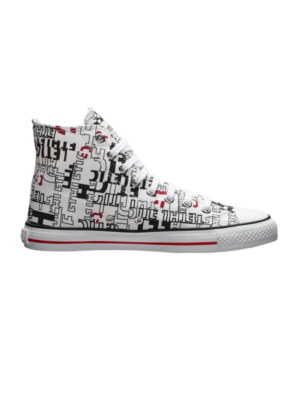 Ethletic White Cap High Top Sneakers, white