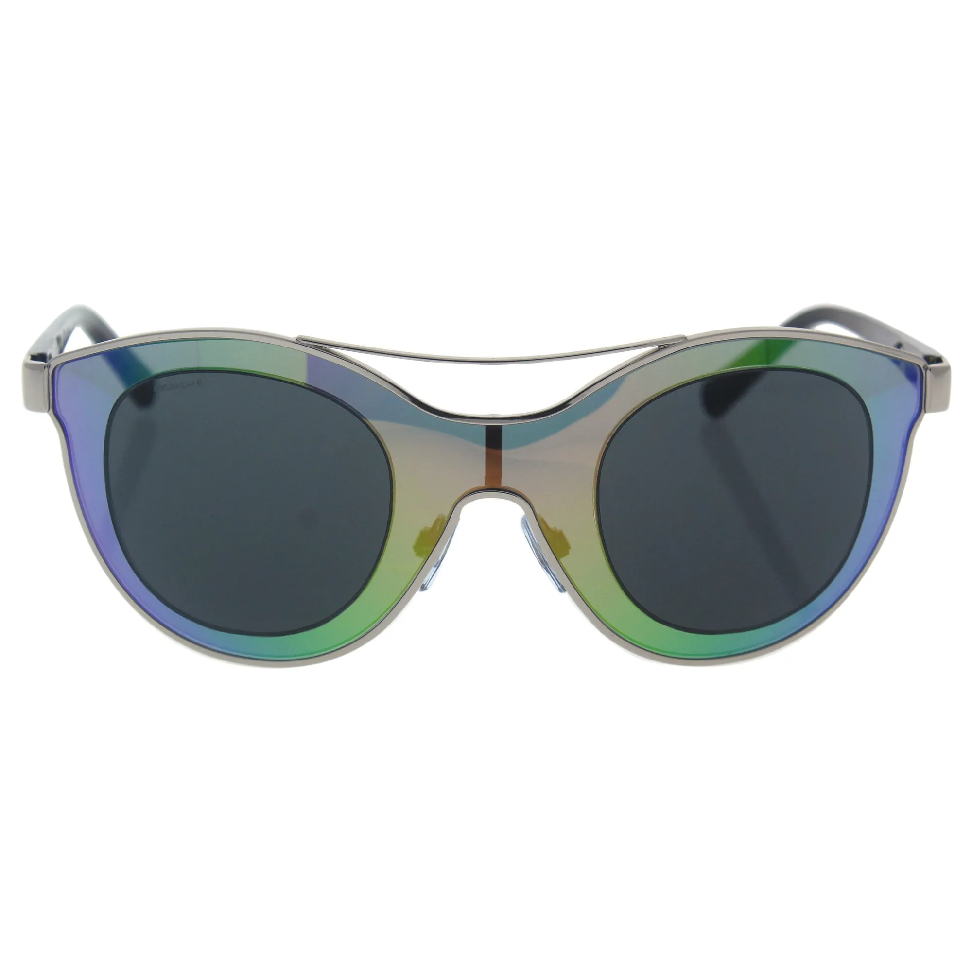 Giorgio Armani - AR 6033, Geometric, metal, women, GREEN/GREY(3015/87)