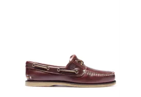 Men's Timberland's Classic 2 Eyelet Root Beer Boat Shoes