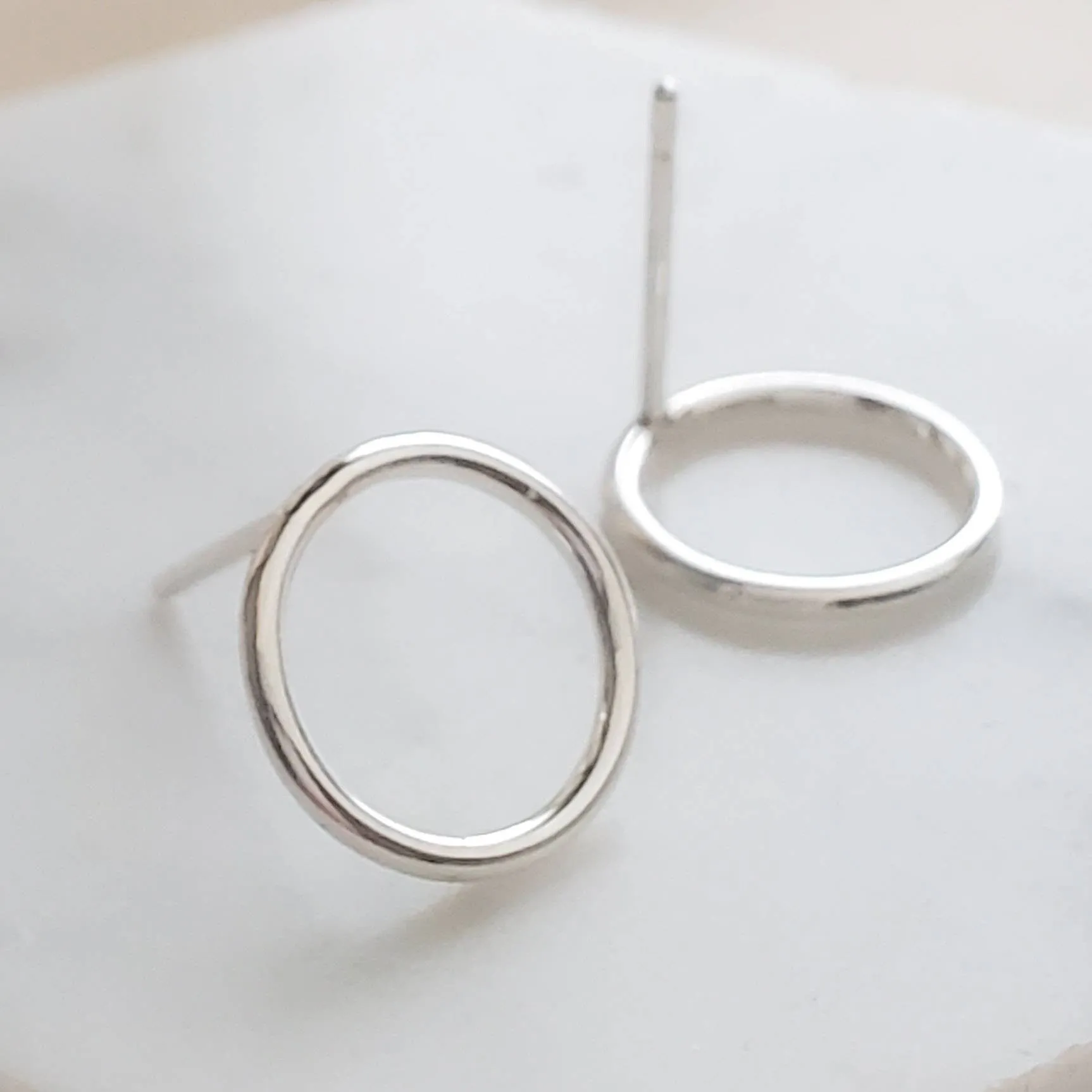 Modern Circle Studs