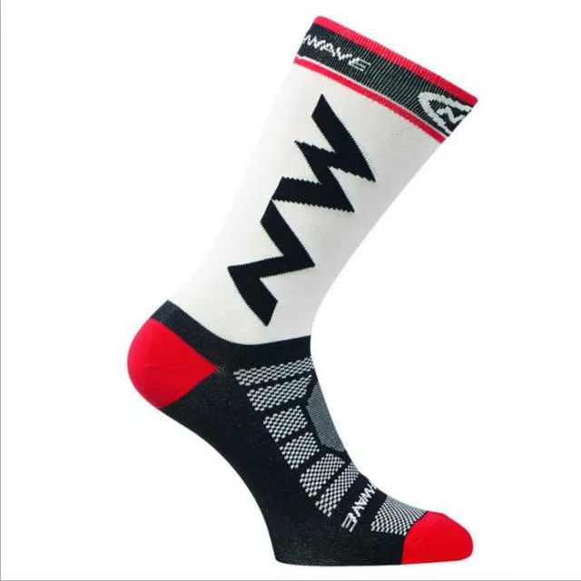 Multi-colored  Men Women Breathable Basketball Socks