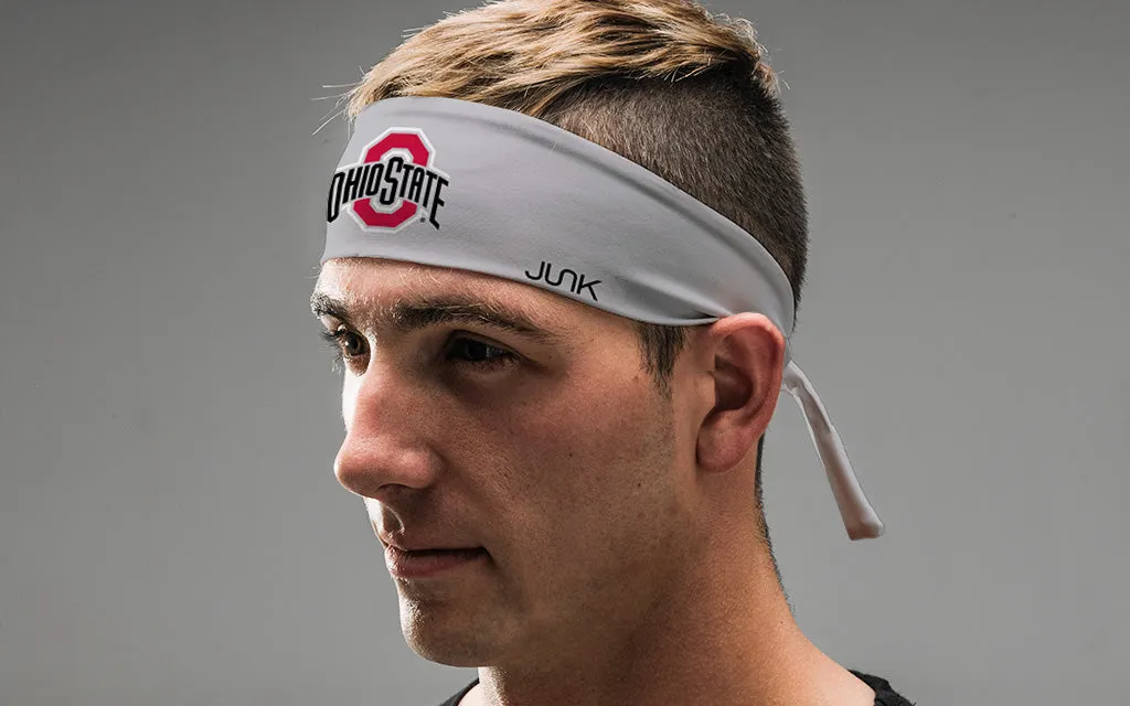 Ohio State: Logo Gray Tie Headband