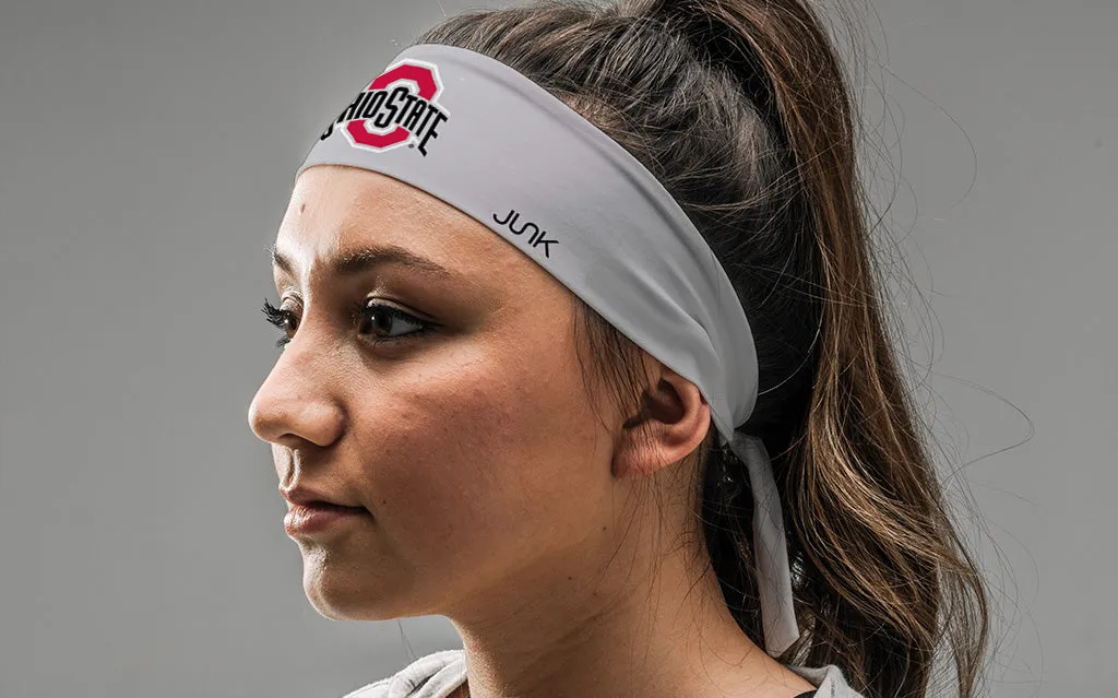 Ohio State: Logo Gray Tie Headband