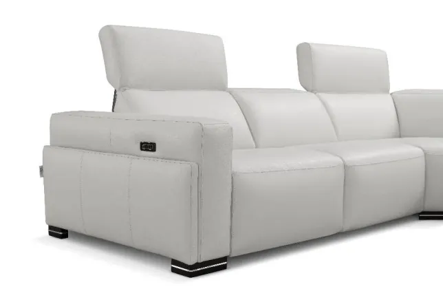 Park Leather Motion Sectional Sofa