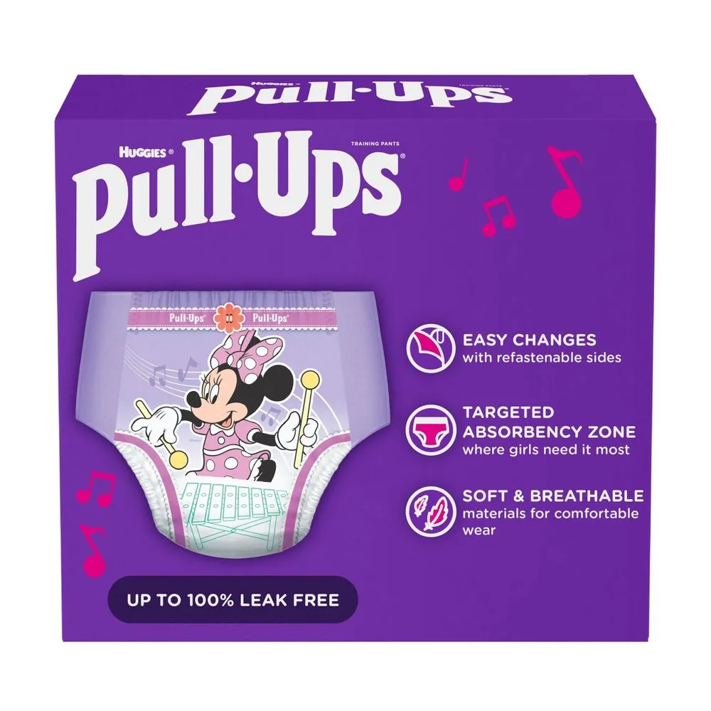 Pull-Ups Girls' Learning Design Pack Disposable Training Pants - 2T-3T - 124ct