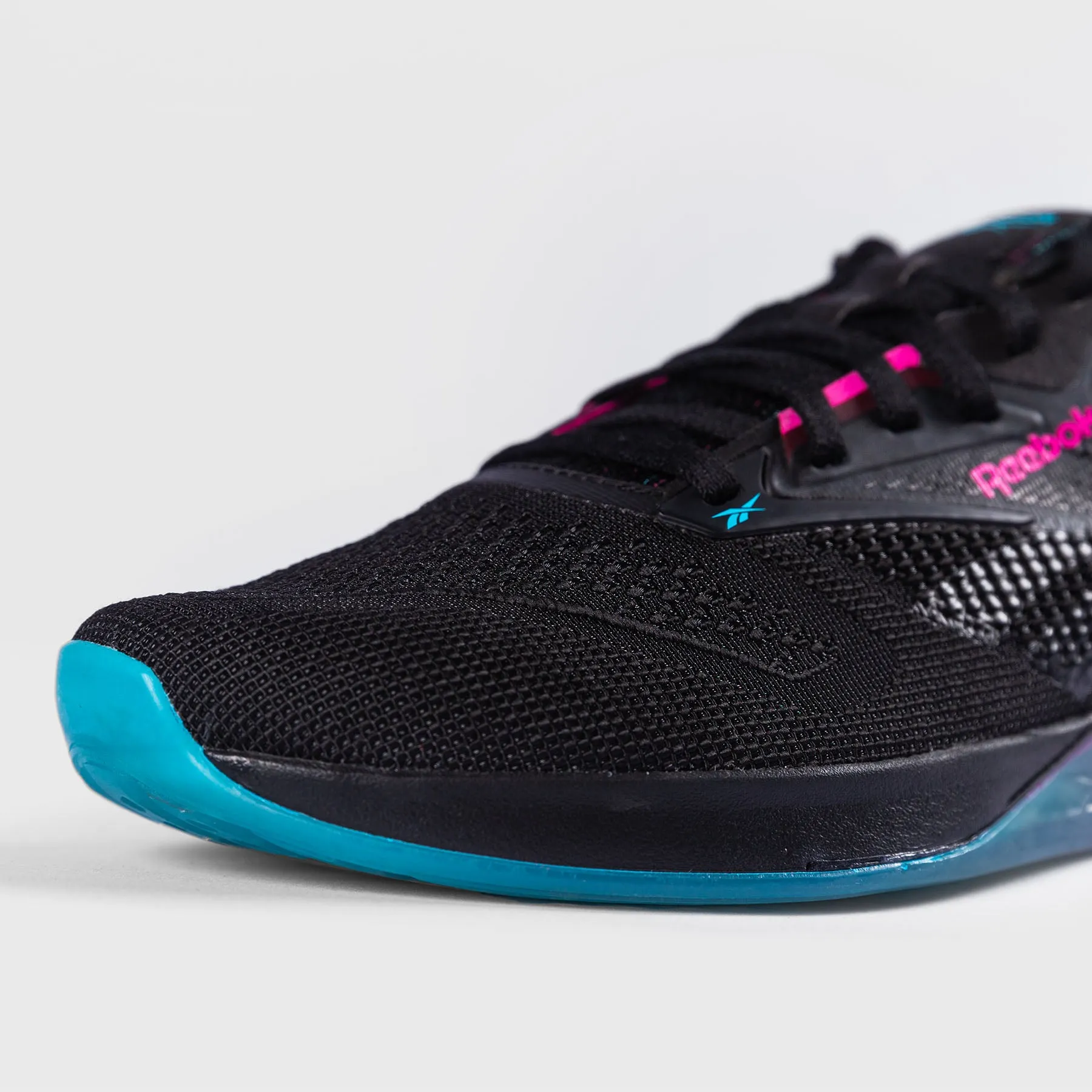 REEBOK - NANO X4 - BLACK/BOLD CYAN/LASER PINK