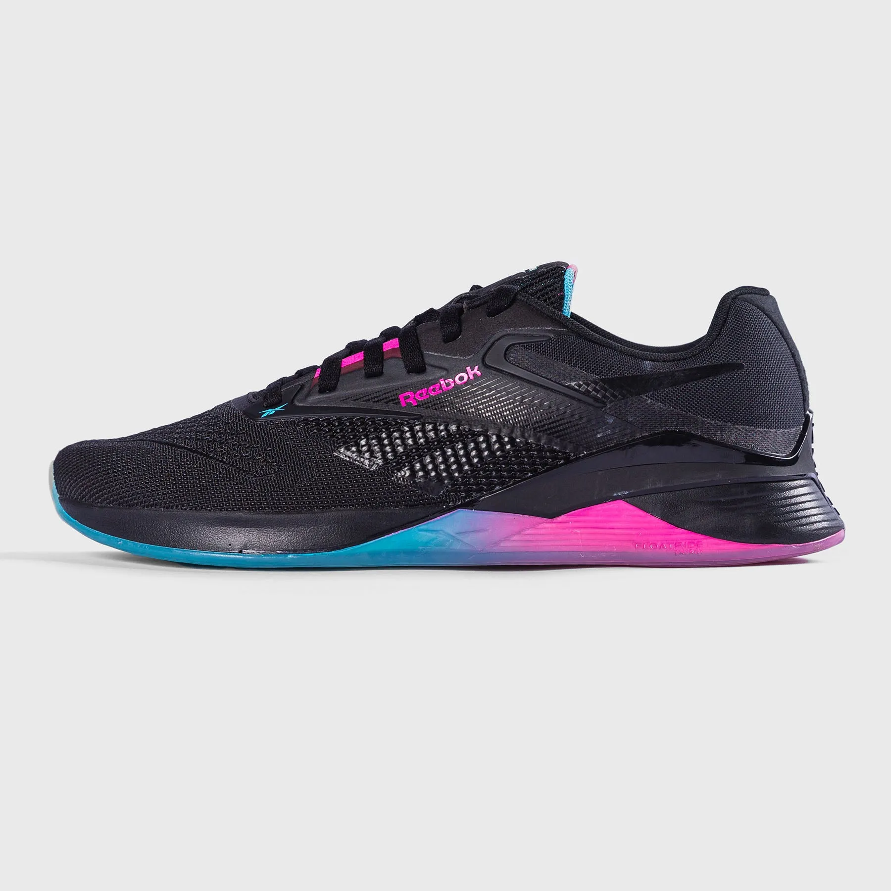 REEBOK - NANO X4 - BLACK/BOLD CYAN/LASER PINK