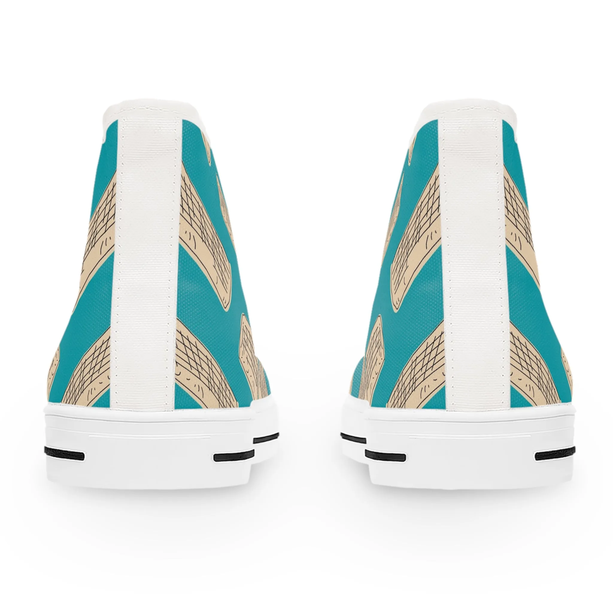 Shawarma Kebab Women's High Top Sneakers