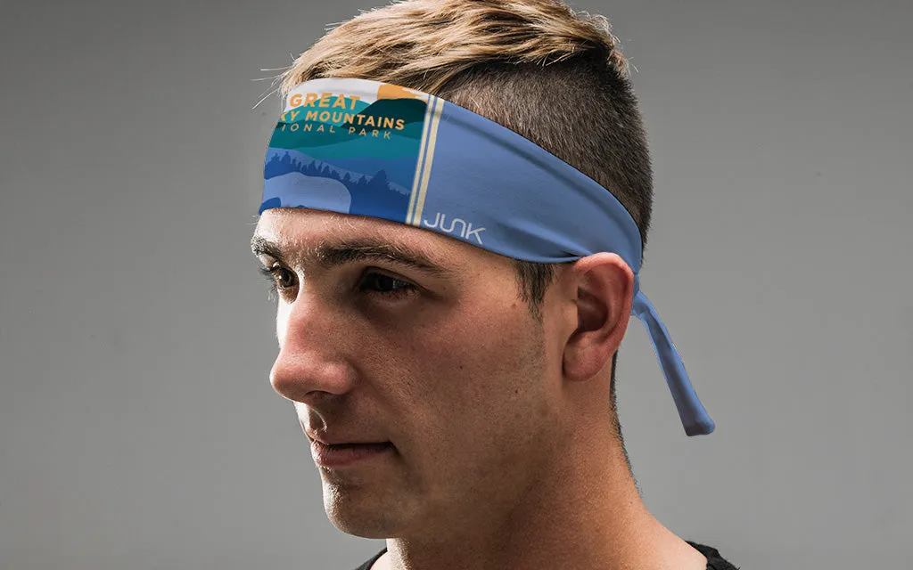 Smoky Mountains National Park Tie Headband