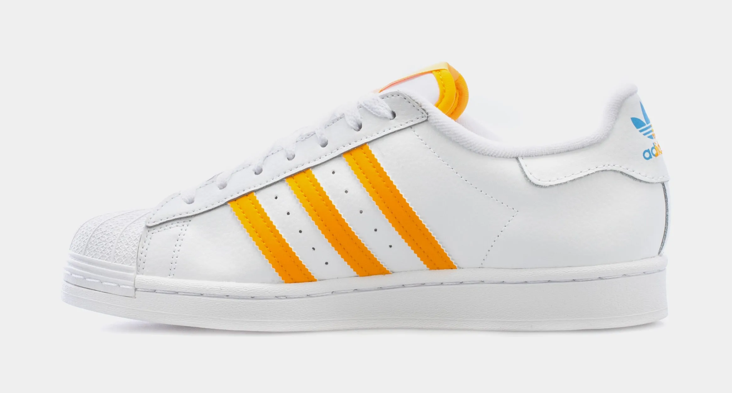 Superstar Mens Lifestyle Shoes (White/Yellow)