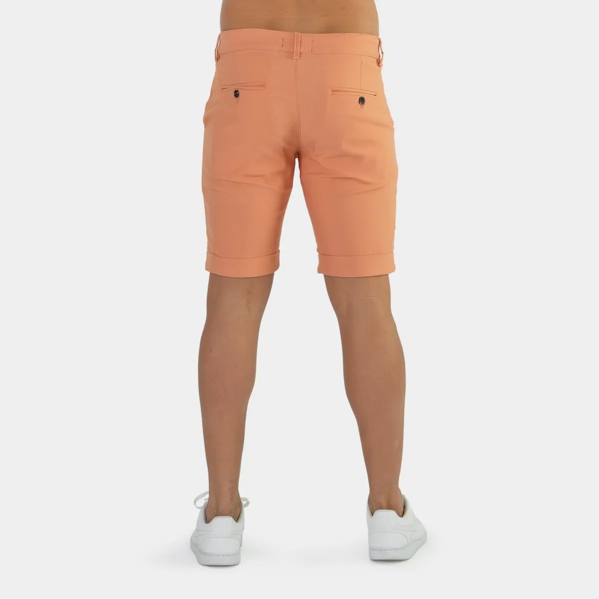 Ultra-Stretch 9” Chino Shorts - Coral