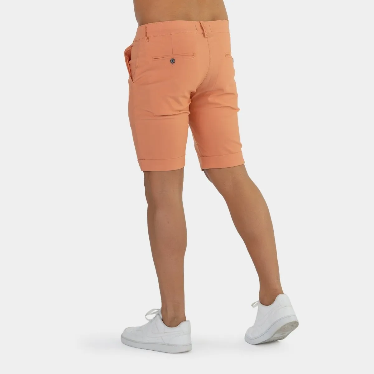 Ultra-Stretch 9” Chino Shorts - Coral