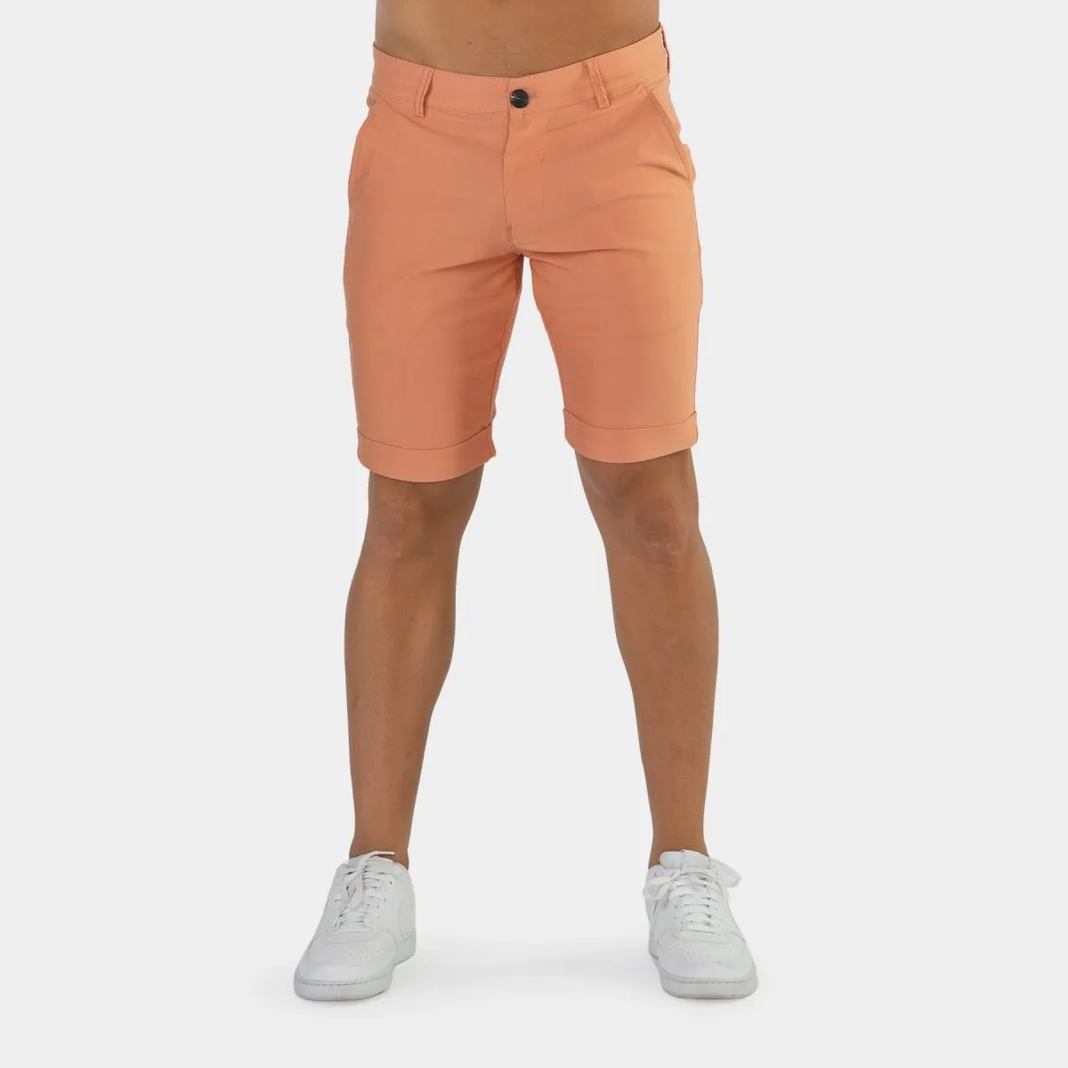 Ultra-Stretch 9” Chino Shorts - Coral