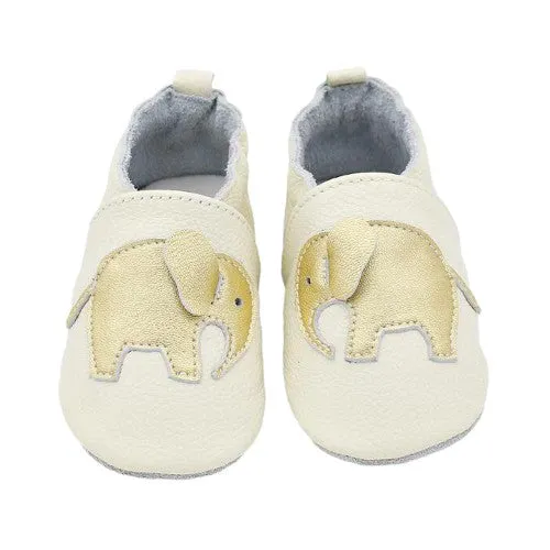 Unisex Soft Cow Leather Moccasins Cool Shoes For Kids