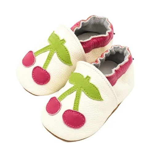 Unisex Soft Cow Leather Moccasins Cool Shoes For Kids