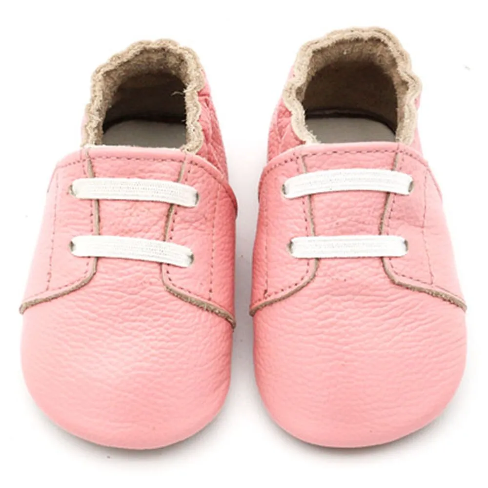 Unisex Soft Cow Leather Moccasins Cool Shoes For Kids