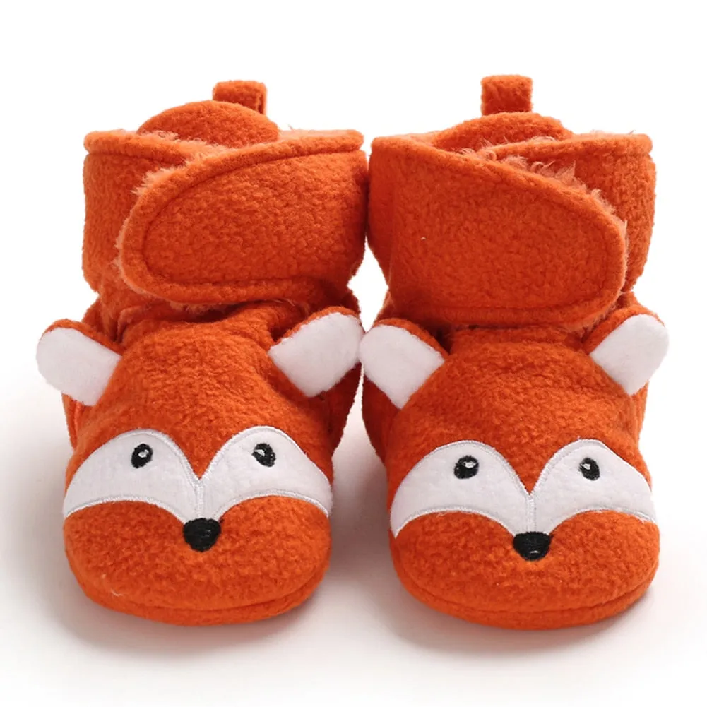 Unisex Winter Warm Anti-slip Soft Shoes For Kids