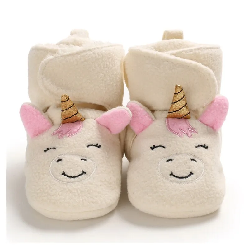 Unisex Winter Warm Anti-slip Soft Shoes For Kids