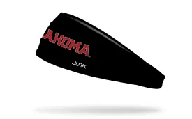 University of Oklahoma: Oklahoma Black Headband