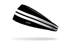 Varsity Stripe (Black) Headband