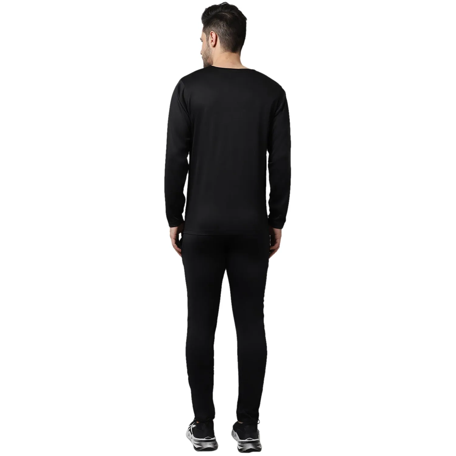 Vimal Jonney Dryfit Lycra Black Tracksuit for Men